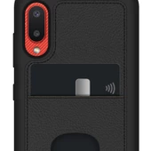 FitCase Samsung Galaxy A02 Kılıf Proda Deri Tek Kartlık Cepli Kapak - 6