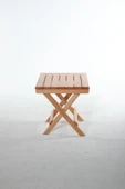 WoodenWorker Katlanır Sehpa Ahşap - 2