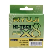 Ryuji Hi-Tech x8 Green İp Misina 300mt - 4