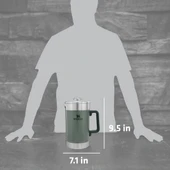 Stanley Klasik French Press Termos 1.4 Lt - 10