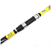 Kendo Spigola Surf 100-200gr Teleskopik Surf Kamışı  SİYAH/SARI 390 CM thumbnail 8