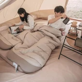 Naturehike Feeder B180 Cotton Uyku Tulumu -8°C Moss Green Right - 11