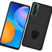 FitCase Huawei P Smart 2021 Kılıf Proda Deri Tek Kartlık Cepli Kapak - 5