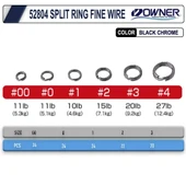 Owner 52804 Split Ring Fine Wire Halka - 2