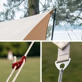 Naturehike Square Glamping 3x4 mt Tarp [Güneş ve Rüzgar Koruma Tentesi] - 3