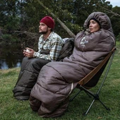 Naturehike U350S Zarf Tarzı Kapüşonlu Uyku Tulumu -17°C  HAKİ Left - 9
