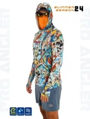 Fujin Pro Angler S24 Buff & Hoodie Makai Orange - 1