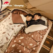 Naturehike Cute Mud Rabbit MT300 Zarf Trazı Pamuklu Uyku Tulumu -13°C Laurel Right - 11