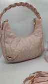 Saç Örgüsü Kulplu Kadın Kol Çantası thumbnail 3