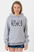 Dark Matter The Android Barcode Grimelanj Kadın 3ip Kapşonlu Sweatshirt thumbnail 1