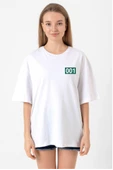 Squid Game Player 001 Beyaz Kadın Oversize Tshirt thumbnail 1