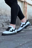 Terzi Bey Tb160 Beyaz Siyah Erkek Casual Ayakkabı thumbnail 2