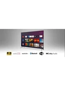 Saba SB55500 55" 139 Ekran Dahili Uydu Alıcılı 4K Ultra HD Smart LED TV - 1