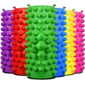 Acupressure Ayak Paspası, Ayak Refleksoloji Duyu Matı 6lı Set - 3