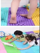 Acupressure Ayak Paspası, Ayak Refleksoloji Duyu Matı 6lı Set - 5