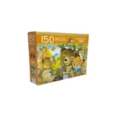 Puzzle 150 Parça 34*24cm Hayvanlar Ayıcıklı - 1