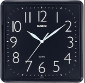 CASIO IQ-06-1DF SİYAH 24CM KARE DUVAR SAATİ - 1