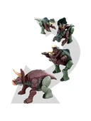 Mattel Mate-Hpd33 Jw Çifte Tehlike Dinozor Figür Giganotosaurus&Nasutoceratops - 3