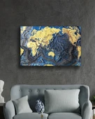 Dünya Haritası 84 Cam Tablo - 2