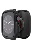 caseology Spigen Caseology Apple Watch 45mm/44mm (Seri 9/8/7/6/SE/SE2/5/4) Kılıf Vault Matte Black - ACS05465 - 1