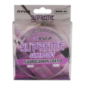 Ryuji Supreme Fluorocarbon Kaplı Olta Misinası 200m - 1