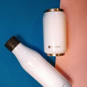 Les Artistes Paris Isı Yalıtımlı Çelik Termos 500ml Spider  Çok Renkli 500 ML - 9