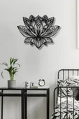 MANDALA LOTUS ÇİÇEĞİ METAL DUVAR DEKORU - 3