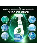 Cif Power Shine Cleanboost Sprey Temizleyici Banyo İçin Temizleyici ve Kireç Çözücü 750 ML - 5