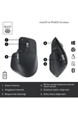 Logitech MX Master 3S Kablosuz Mouse Siyah 910-006559 thumbnail 6