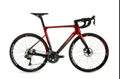 Bisan Unique Dura Ace DI2 53 Cm 2X11 Kırmızı Siyah Karbon yol yarış Bisikleti - 1
