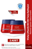 Vichy Liftactiv B3 Cilt Tonu Eşitleyici Retinol İçeren Gece Kremi 50 ml 2 ADET - 1