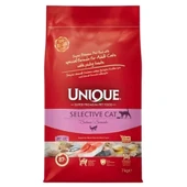 Unique Seçici Kediler için Somonlu Yetişkin Kedi Maması 7 Kg - 1
