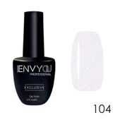 Envy Kalıcı Oje Exclusive Seri Işıltılı İnci Beyaz 15gr No:104 thumbnail 1
