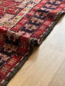 112x170 cm El Dokuma Kilim, Ender Desenli Hayvan Figürlü Yün Kilim, Nostaljik Severler için Harika Kilim - 4