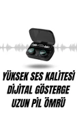 Ucuz Kaliteli Yeni Nesil 7 Kordonlu Akıllı Saat ve Kablosuz Bluetooth Kulaklık ANC Özelliği - 2