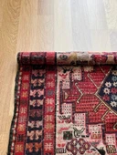 112x170 cm El Dokuma Kilim, Ender Desenli Hayvan Figürlü Yün Kilim, Nostaljik Severler için Harika Kilim - 5