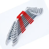 İzeltaş 0100 İki Ağız Anahtar Takımı Kısa Boy 12 Parça - 2