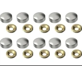 Krom Vida Tapası 20 mm 10 Adet - 1