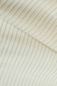 Mikrofiber Şönil Fitilli Minimalist Koltuk Örtüsü - 175x215 cm, Çift Taraflı, Kaymaz, Terletmez Ekru - 3