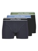Jack Jones Teddy Solıd 3 Lü Paket Erkek Boxer 12272108 - 1