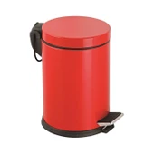 Onno Kırmızı Pedallı Çöp Kovası 5 Litre - 1