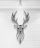 GEYİK METAL DUVAR DEKORU - 1