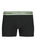 Jack Jones Teddy Solıd 3 Lü Paket Erkek Boxer 12272108 - 4