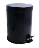 Onno Siyah Pedallı Çöp Kovası 5 Lt thumbnail 2