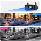 VENTUS KEİ 165° PANAROMİK (2.3MM)  4MP HAREKET ALGILAMA GECE GÖRÜŞ AKILLI KAMERA - 4