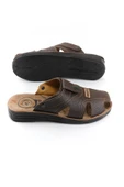 Gezer 09878 Rahat 4 Nokta Taban Kapalı Erkek Terlik Sandalet thumbnail 8