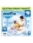 Molfix 6 Numara Extra Large 228'li Bebek Bezi - 1