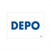 Depo Uyarı Levhası 17,5x25 KOD:1673 - 1