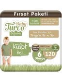 Baby Turco Doğadan 6 Numara Xlarge 120'li Külot Bez - 1