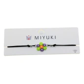 Altın Renk Papatya Model Miyuki Bileklik - 2946 - 2